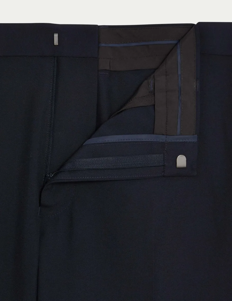 Slim Fit Machine Washable Suit Trousers