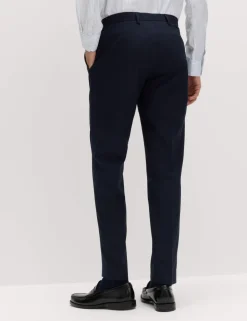 Slim Fit Machine Washable Suit Trousers