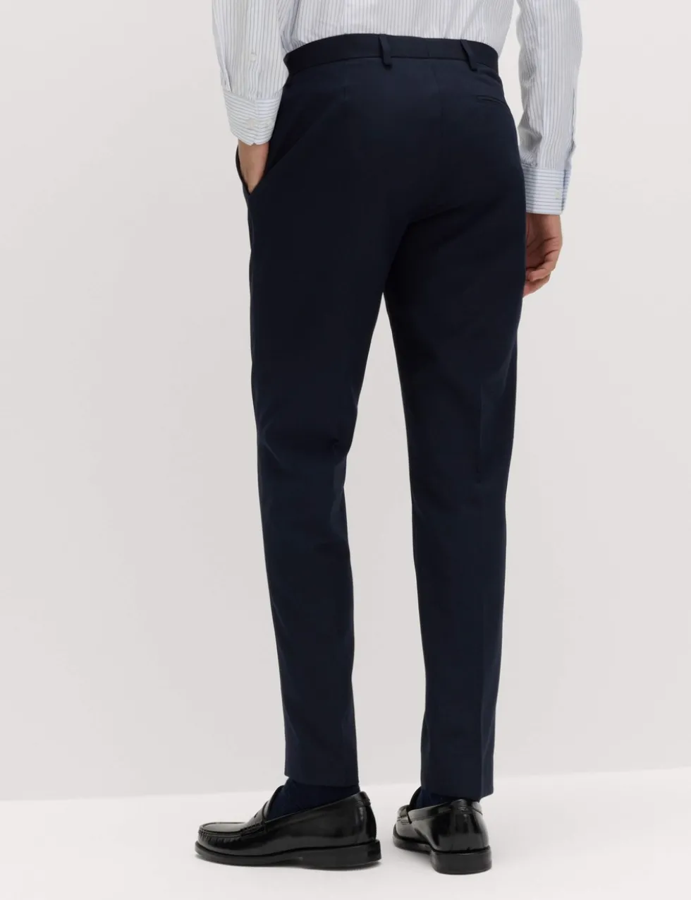 Slim Fit Machine Washable Suit Trousers