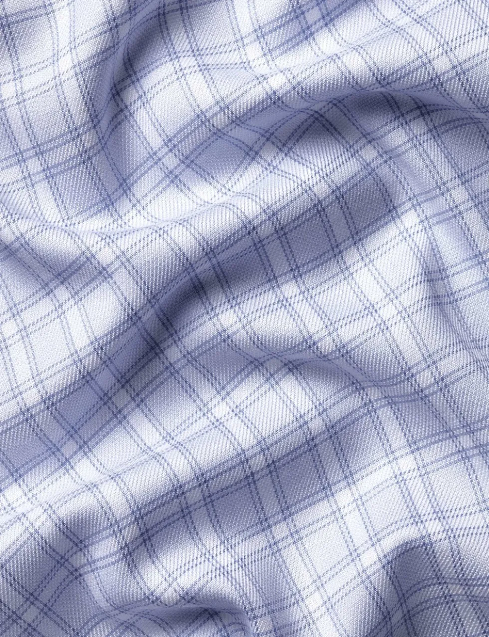 Slim Fit Non Iron Check Twill Shirt