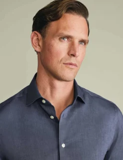 Slim Fit Non Iron Cotton Rich Shirt