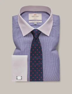 Slim Fit Non Iron Pure Cotton Check Shirt