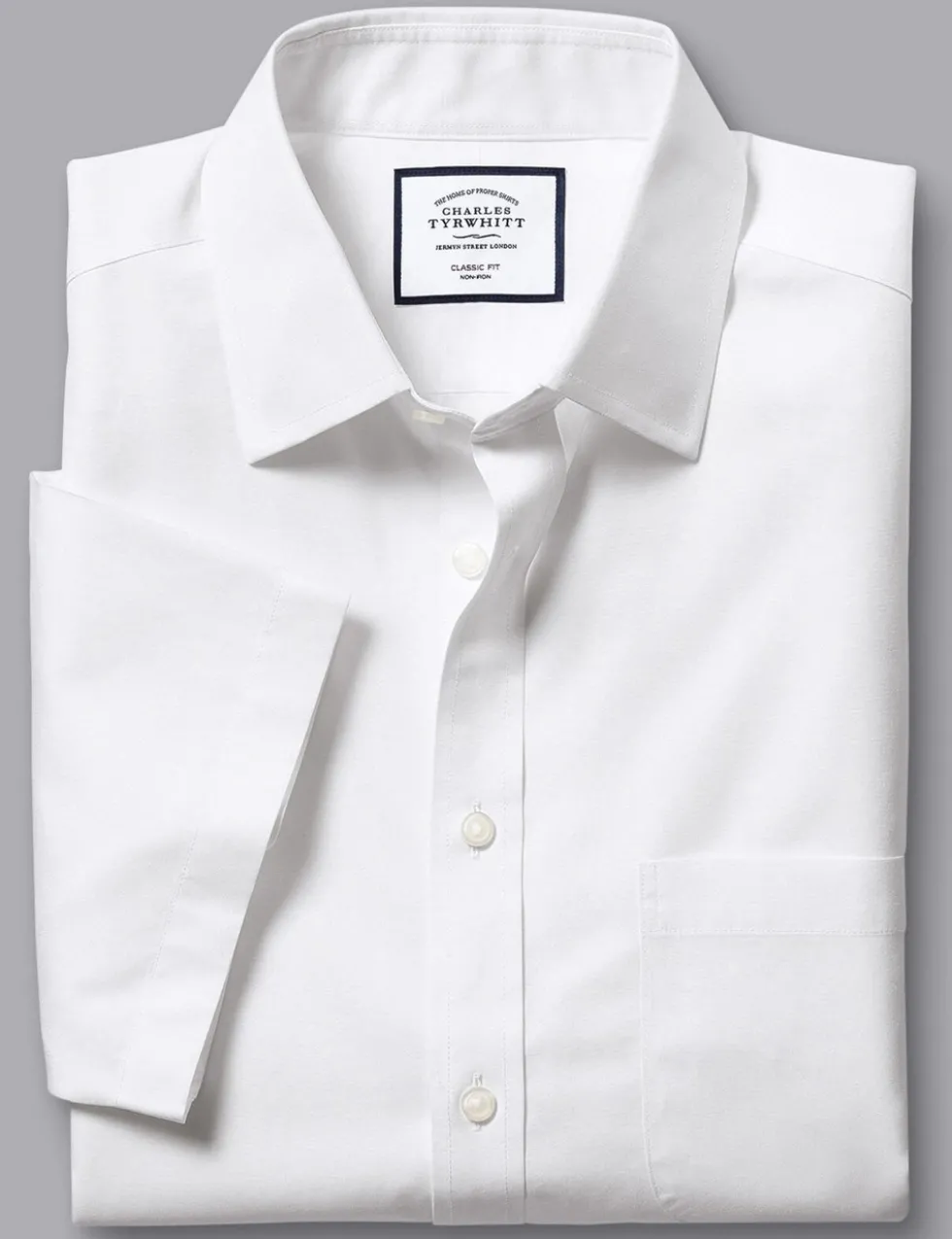 Slim Fit Non Iron Pure Cotton Shirt