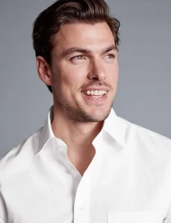 Slim Fit Non Iron Pure Cotton Shirt