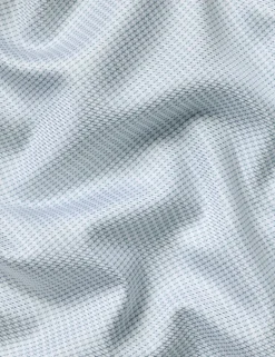 Slim Fit Non Iron Pure Cotton Puppytooth Shirt