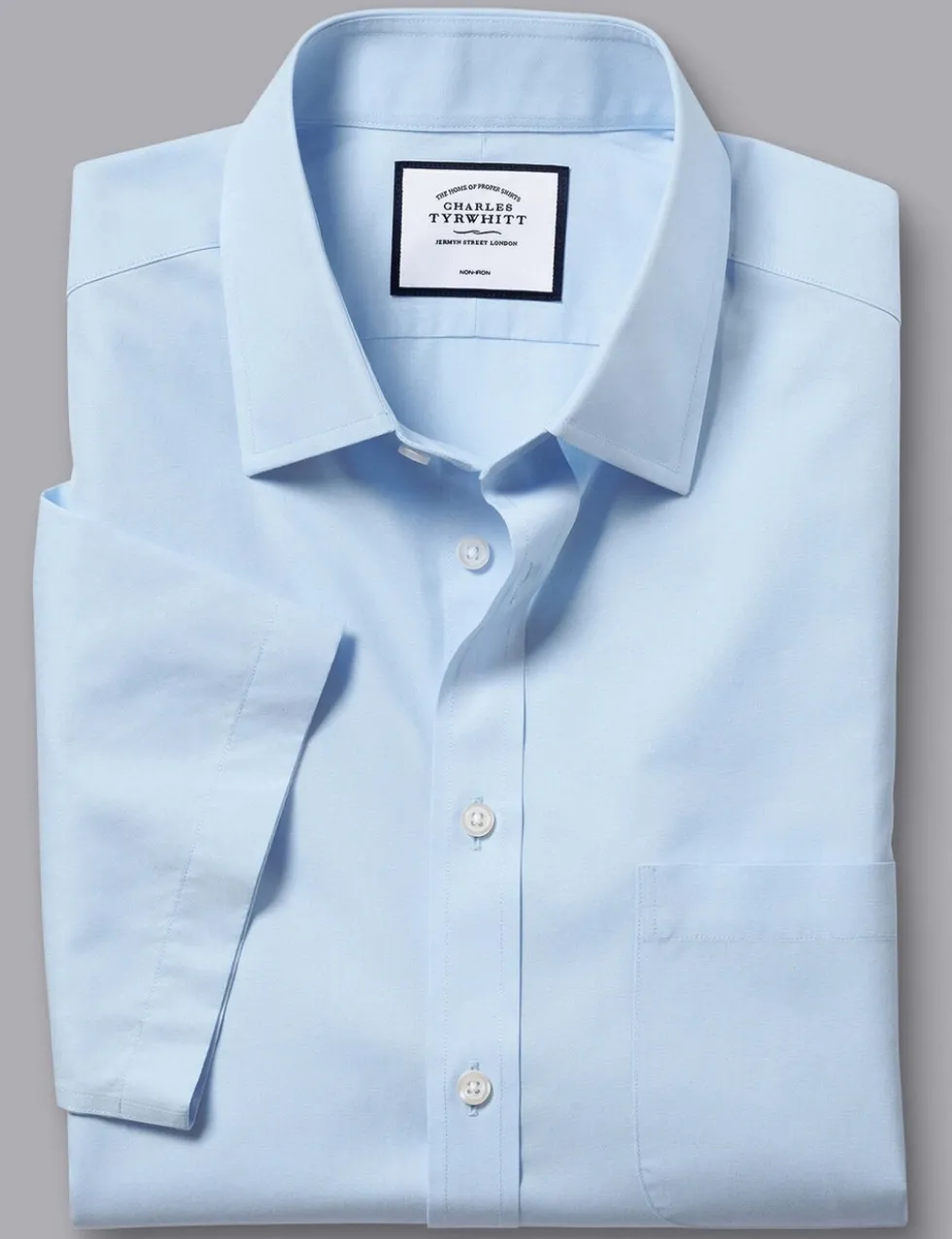 Slim Fit Non Iron Pure Cotton Shirt