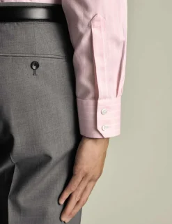 Slim Fit Non Iron Pure Cotton Striped Shirt