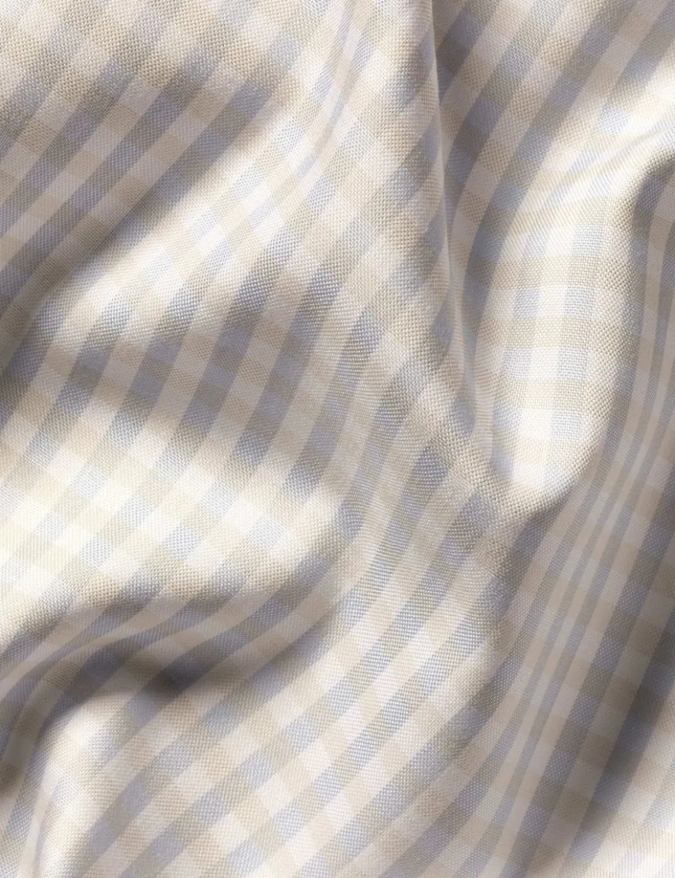 Slim Fit Non Iron Pure Cotton Check Oxford Shirt