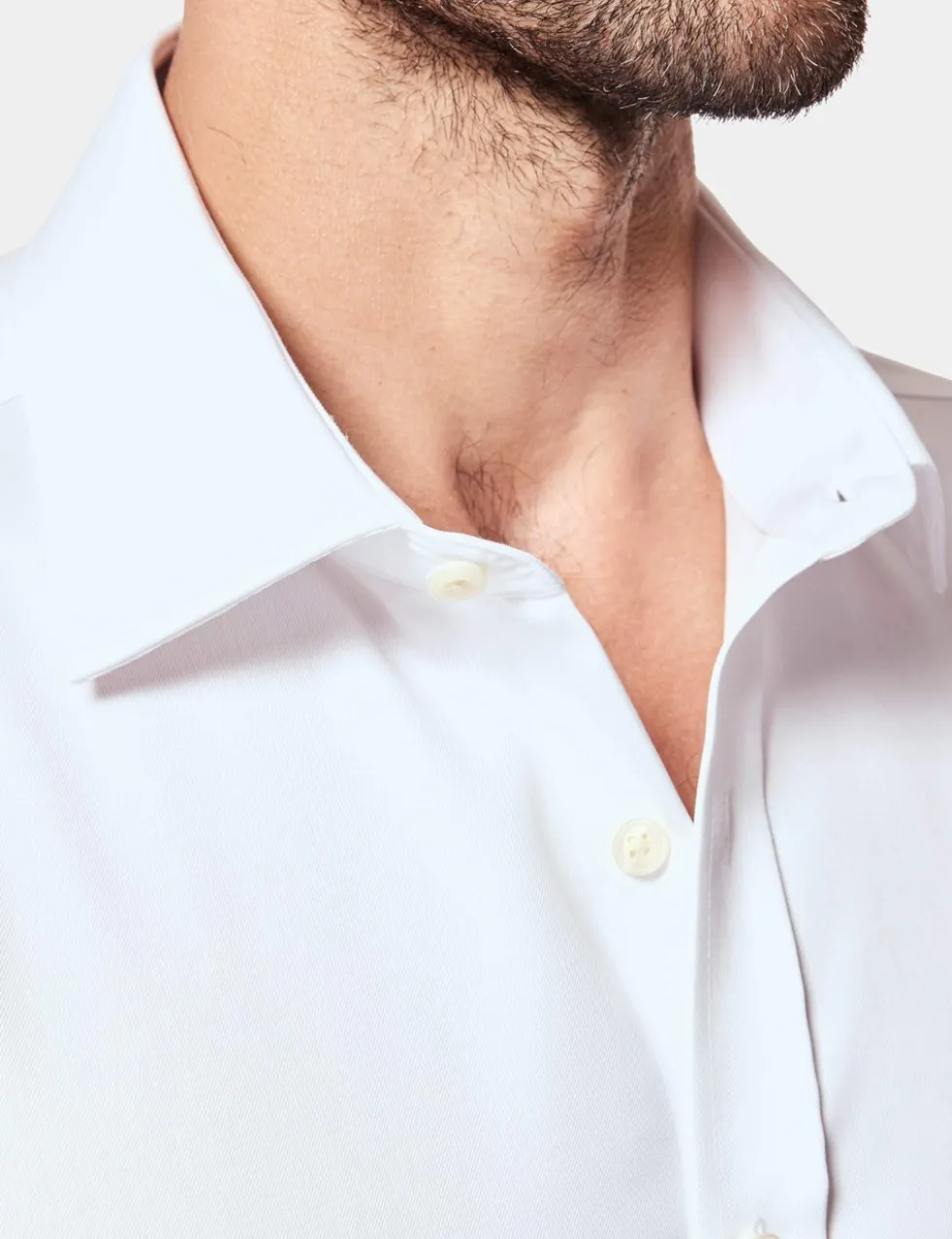 Slim Fit Non Iron Pure Cotton Twill Shirt