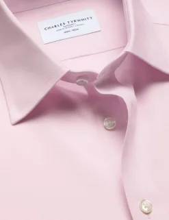 Slim Fit Non Iron Pure Cotton Twill Shirt