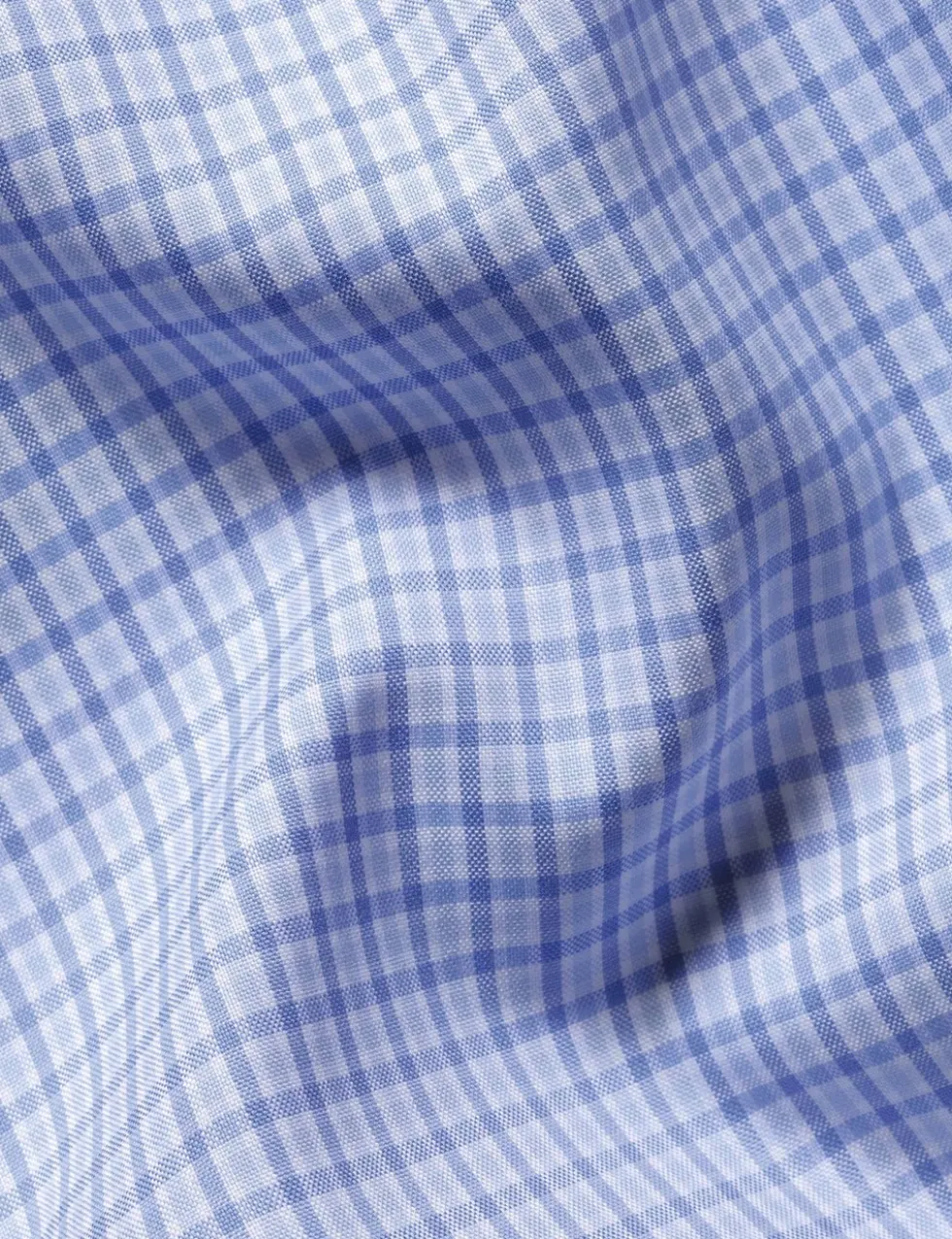 Slim Fit Non Iron Pure Cotton Check Shirt