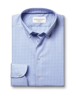 Slim Fit Non Iron Pure Cotton Check Shirt