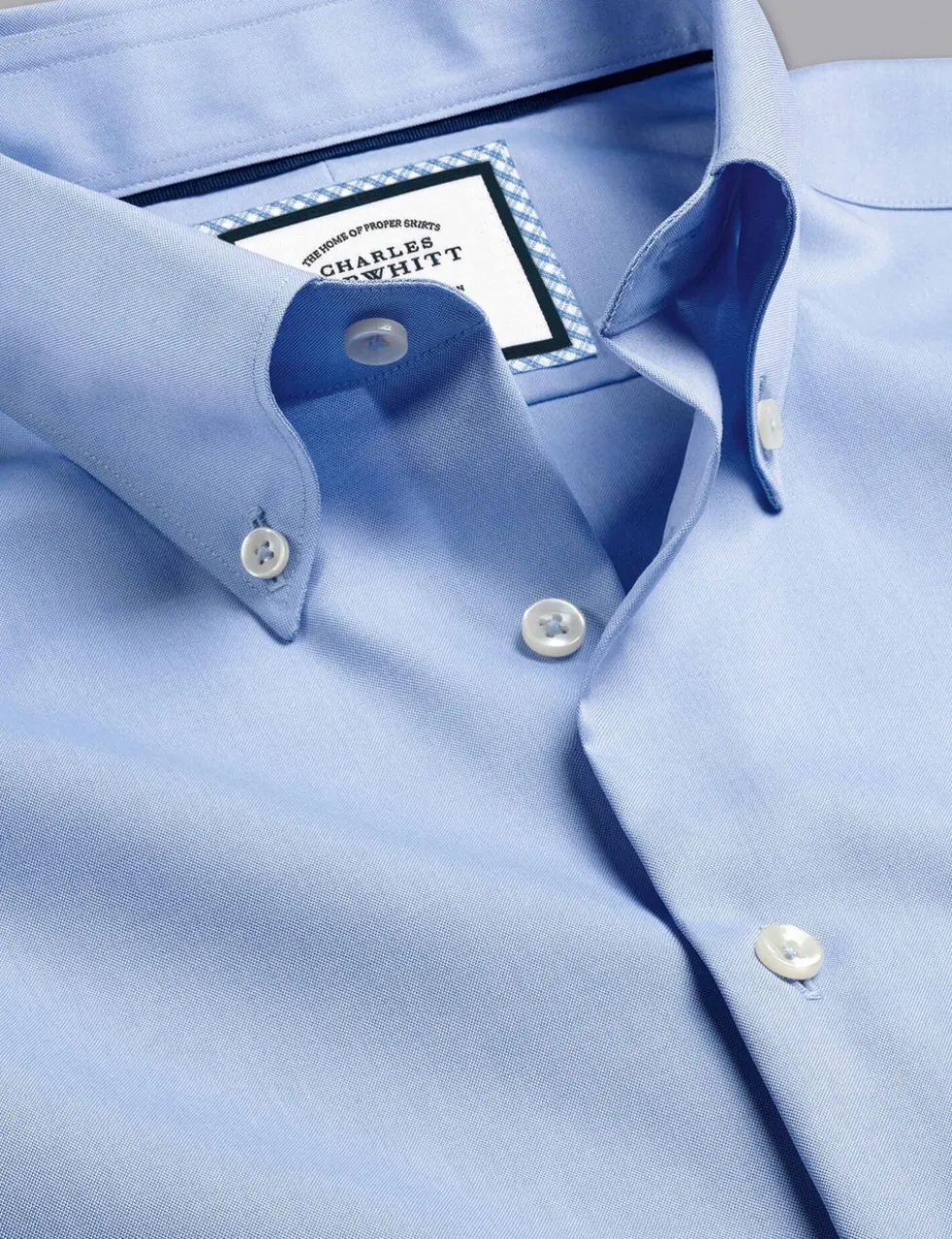 Slim Fit Non Iron Pure Cotton Oxford Shirt