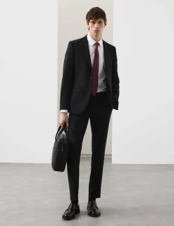 Slim Fit Performance Stretch Suit Trousers