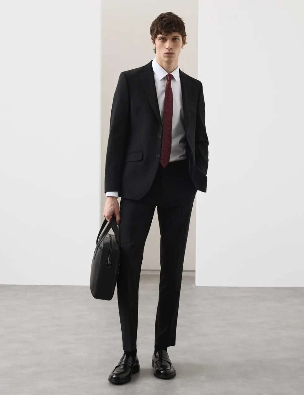 Slim Fit Performance Stretch Suit Trousers