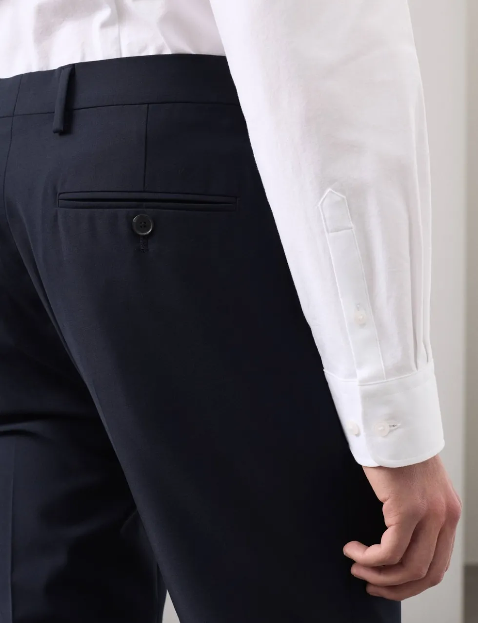 Slim Fit Performance Stretch Suit Trousers