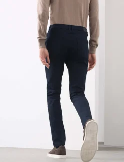 Slim Fit Performance Twill 5 Pocket Trousers