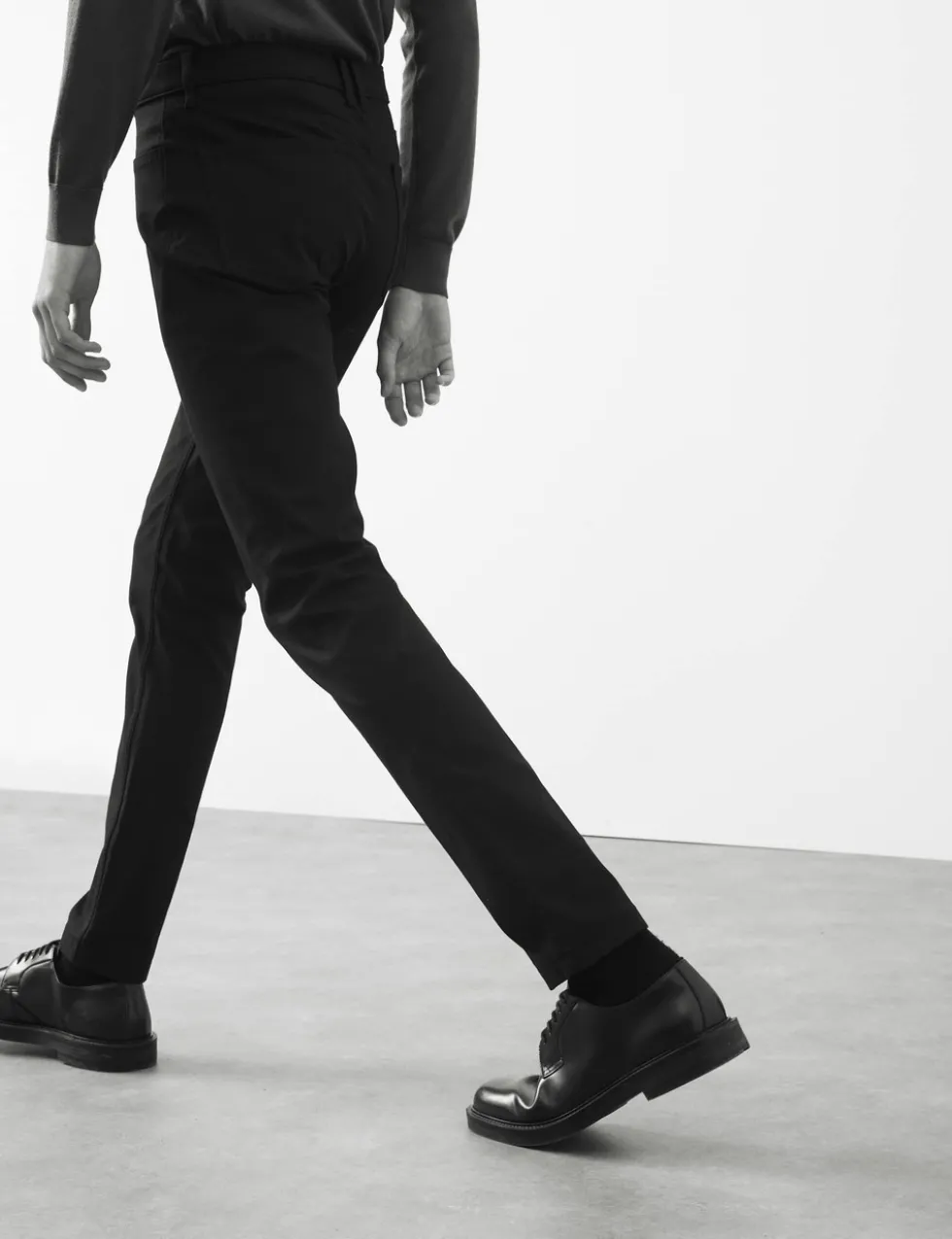 Slim Fit Performance Twill 5 Pocket Trousers