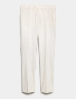 Slim Fit Pinstripe Suit Trousers