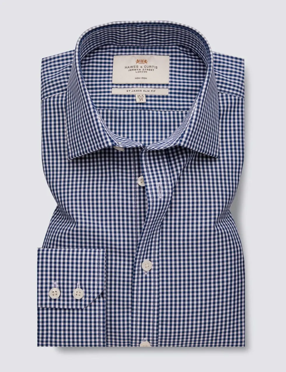 Slim Fit Pure Cotton Check Shirt
