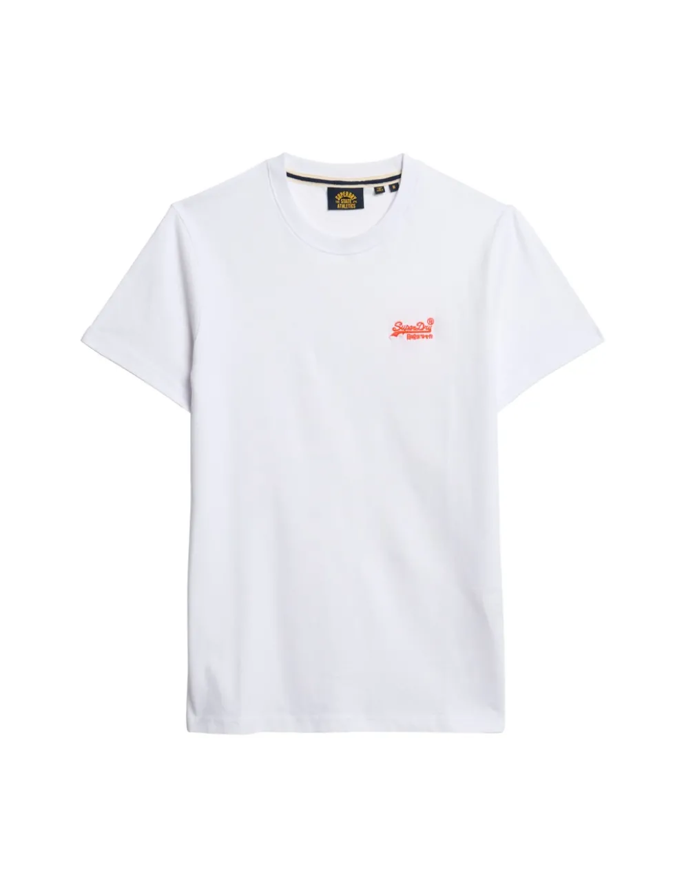 Slim Fit Pure Cotton Crew Neck Logo T-Shirt