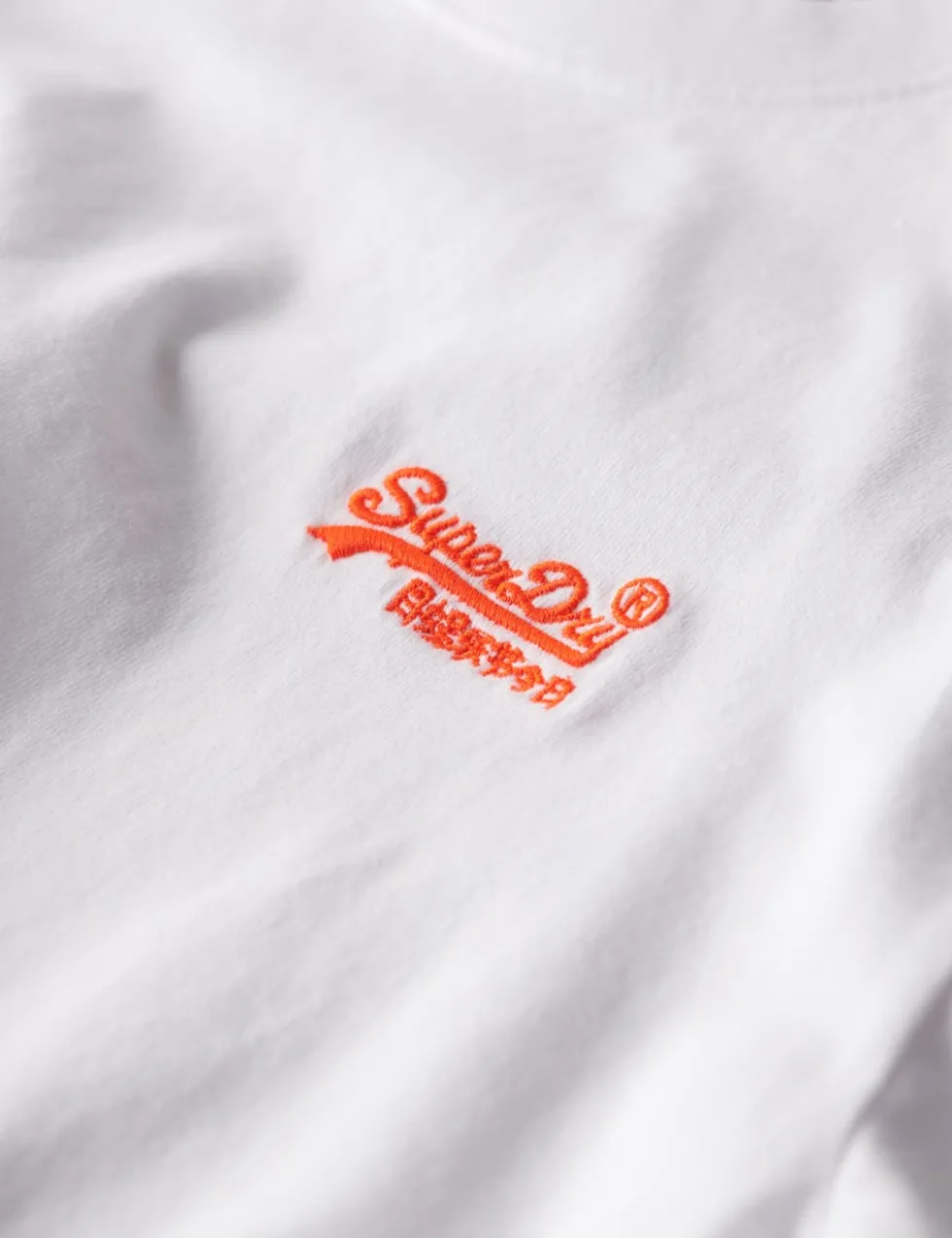 Slim Fit Pure Cotton Crew Neck Logo T-Shirt
