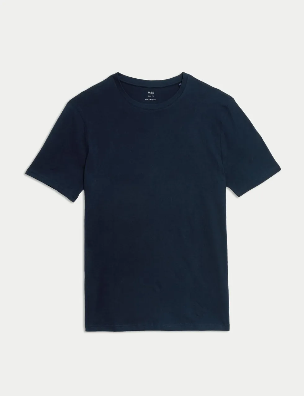 Slim Fit Pure Cotton Crew Neck T-Shirt