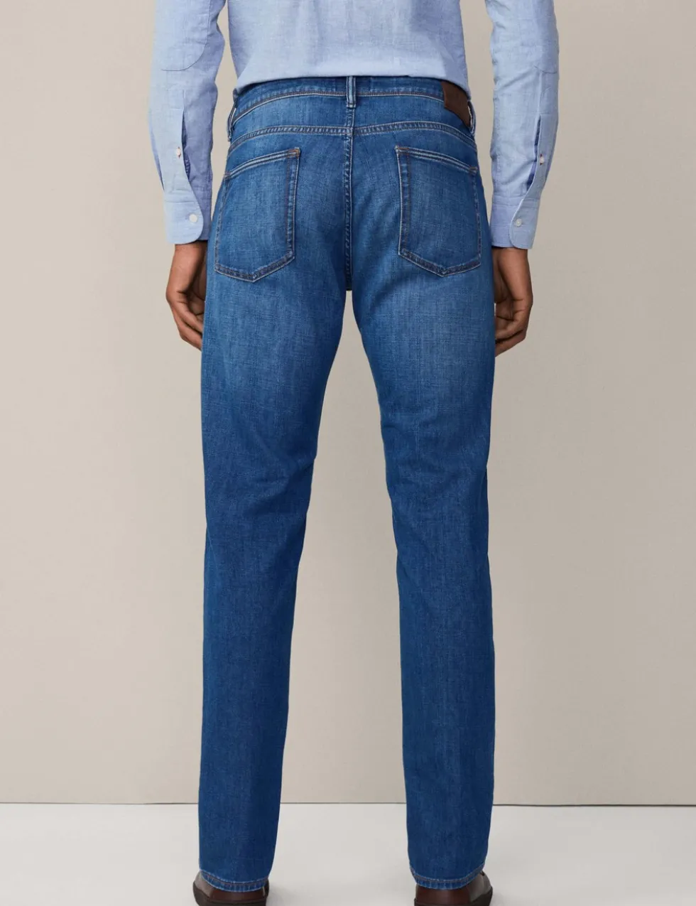 Slim Fit Pure Cotton Jeans