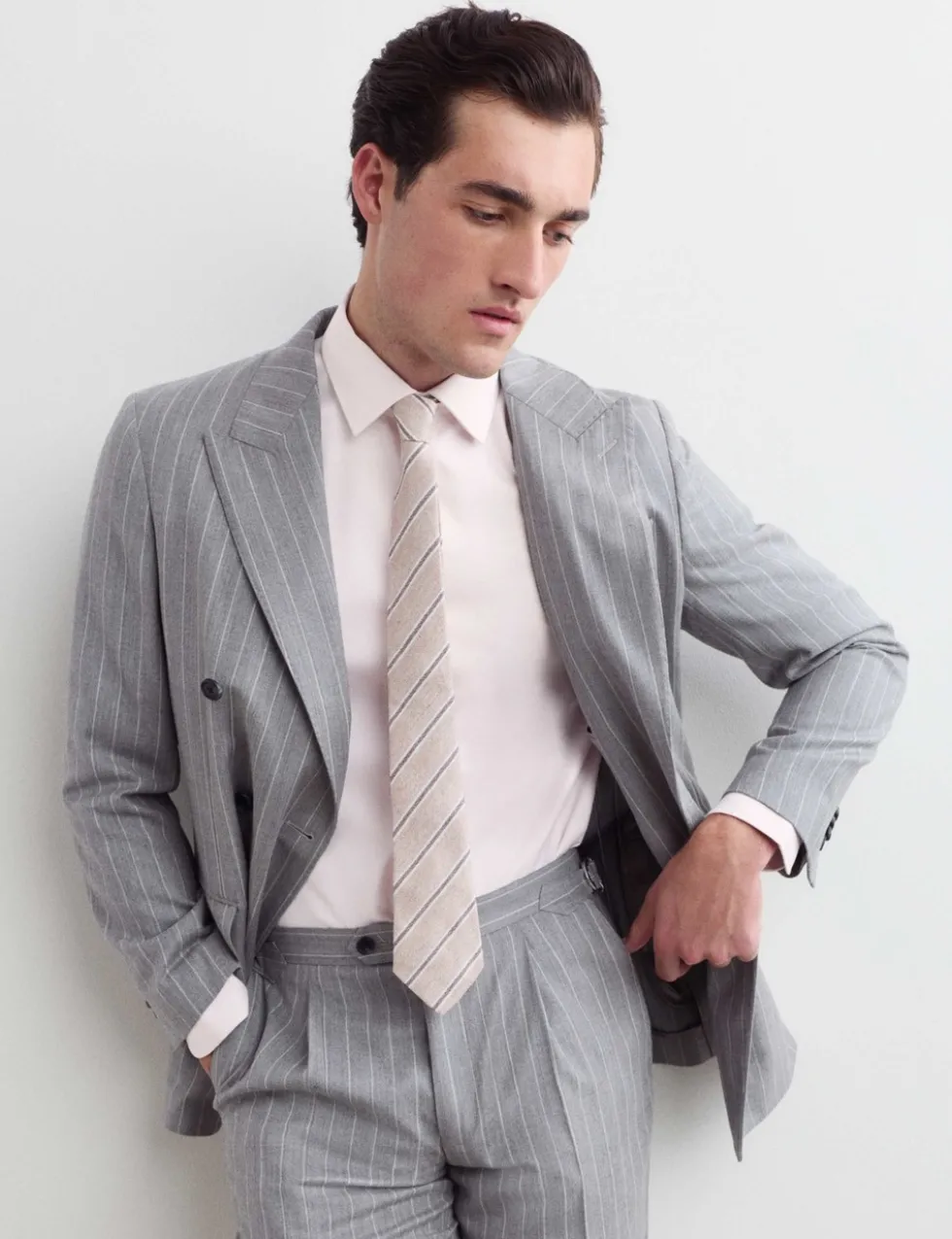 Slim Fit Pure Cotton Luxury Textured Shirt