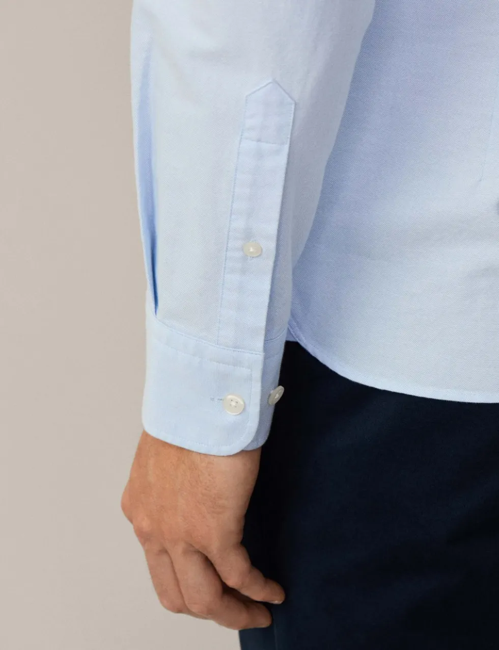 Slim Fit Pure Cotton Oxford Shirt