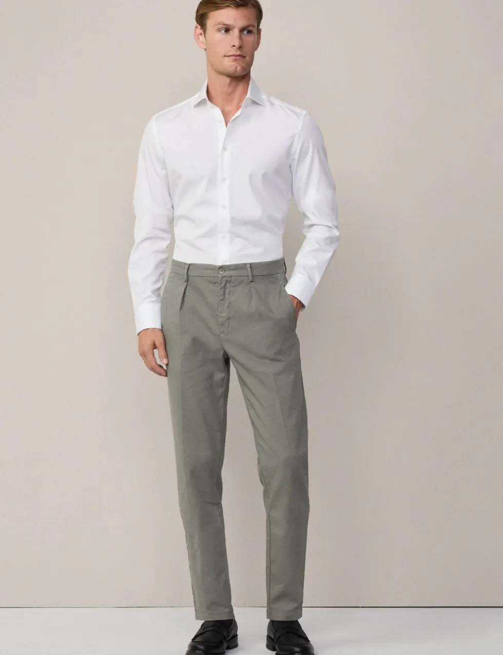 Slim Fit Pure Cotton Oxford Shirt