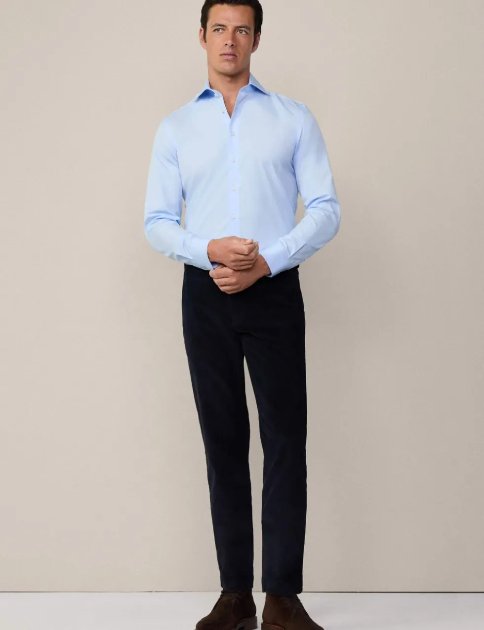 Slim Fit Pure Cotton Oxford Shirt
