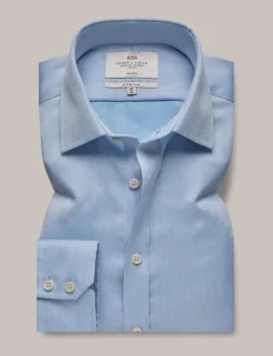 Slim Fit Pure Cotton Pique Shirt
