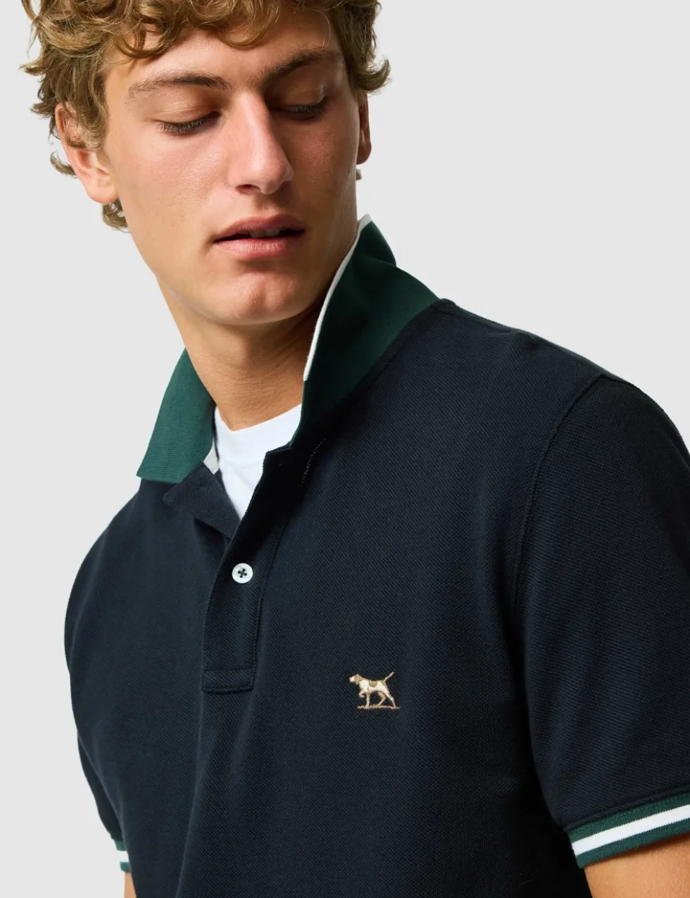 Slim Fit Pure Cotton Polo Shirt