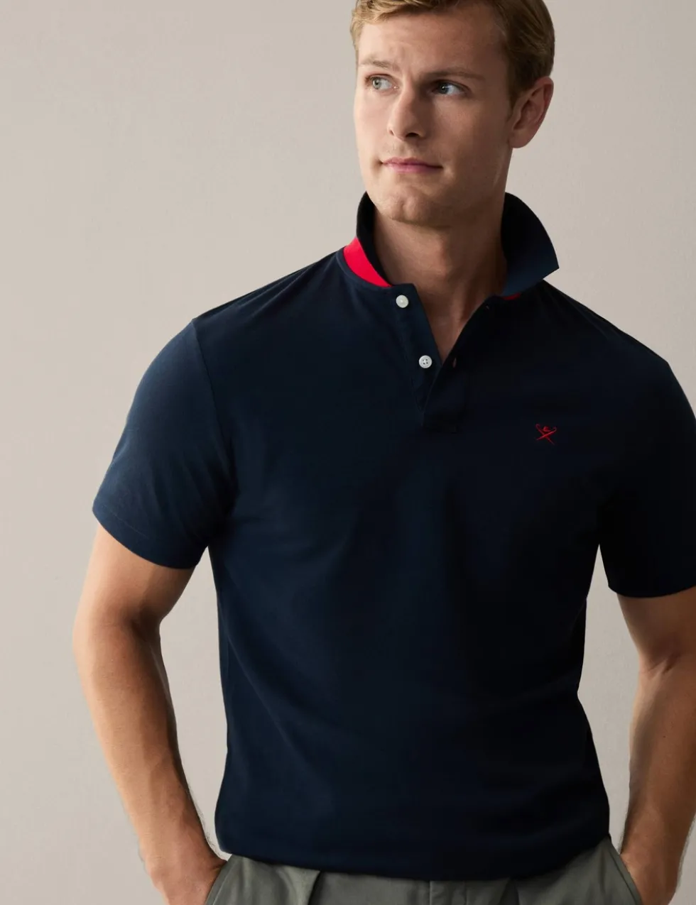 Slim Fit Pure Cotton Polo Shirt