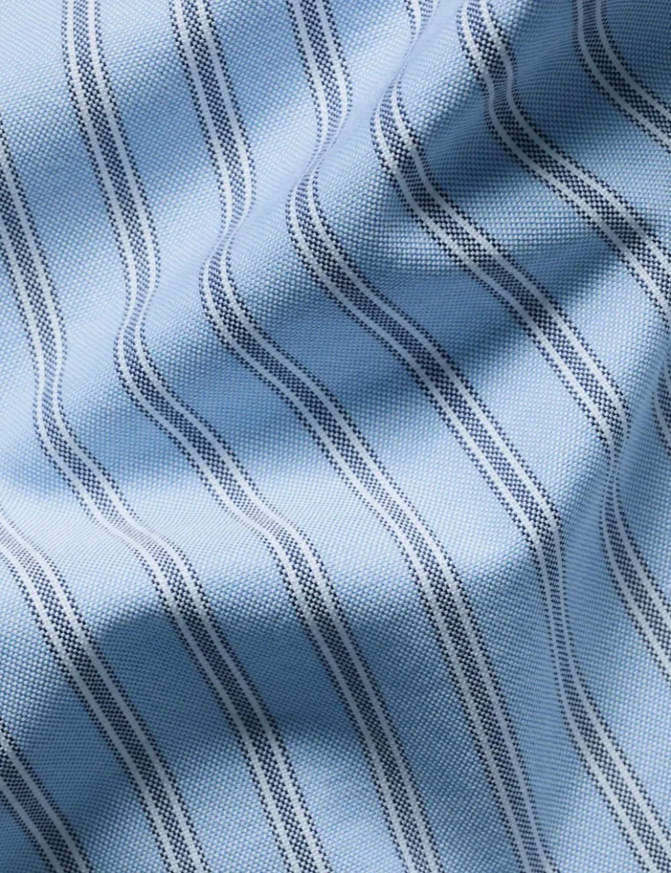 Slim Fit Pure Cotton Striped Oxford Shirt