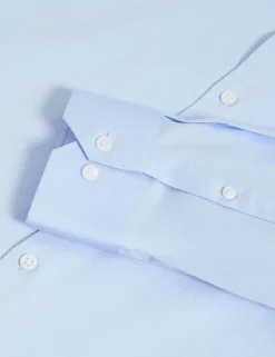 Slim Fit Pure Easy Iron Cotton with Stretch Shirt