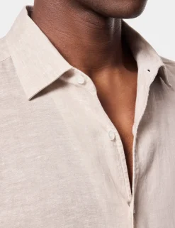 Slim Fit Pure Linen Shirt
