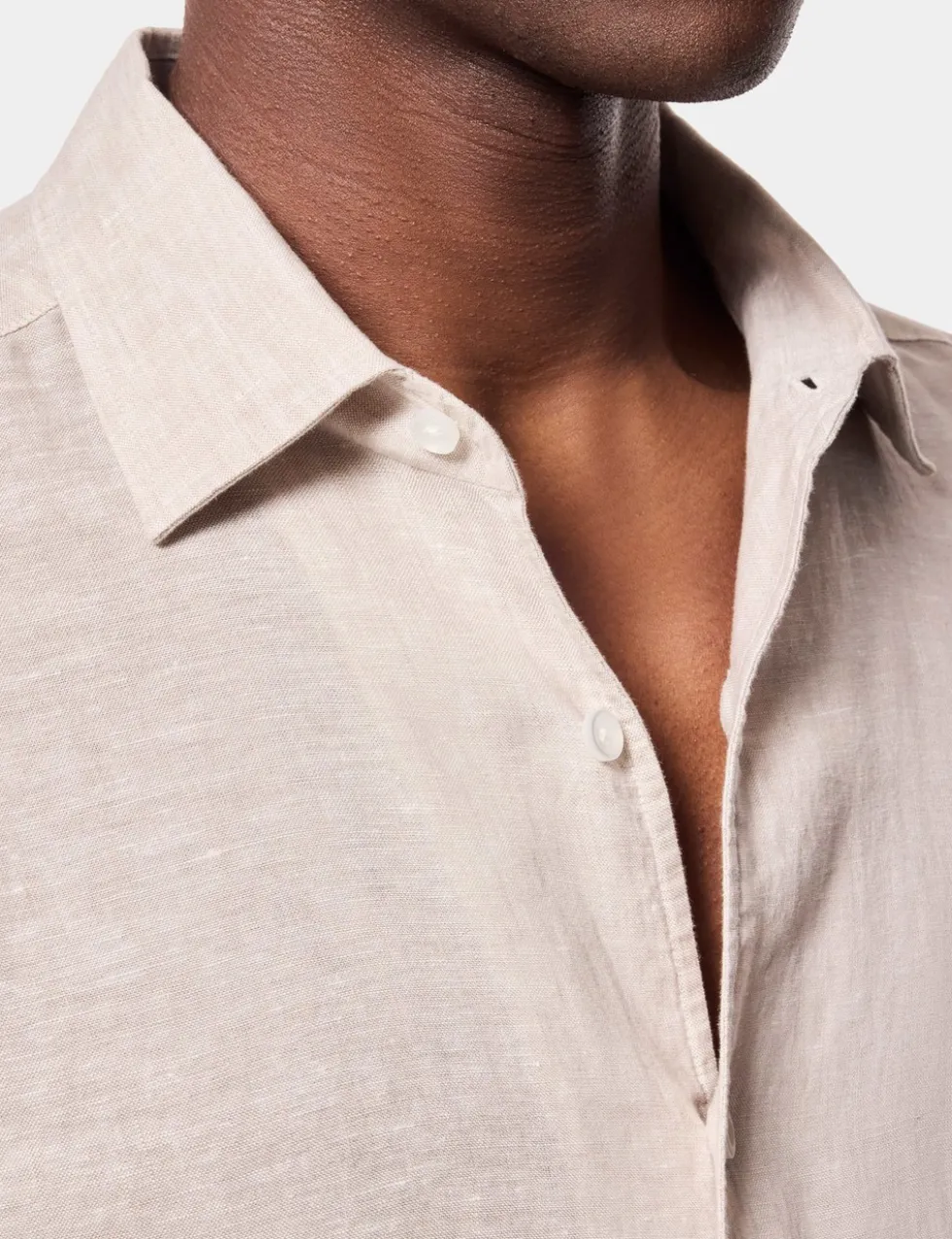 Slim Fit Pure Linen Shirt