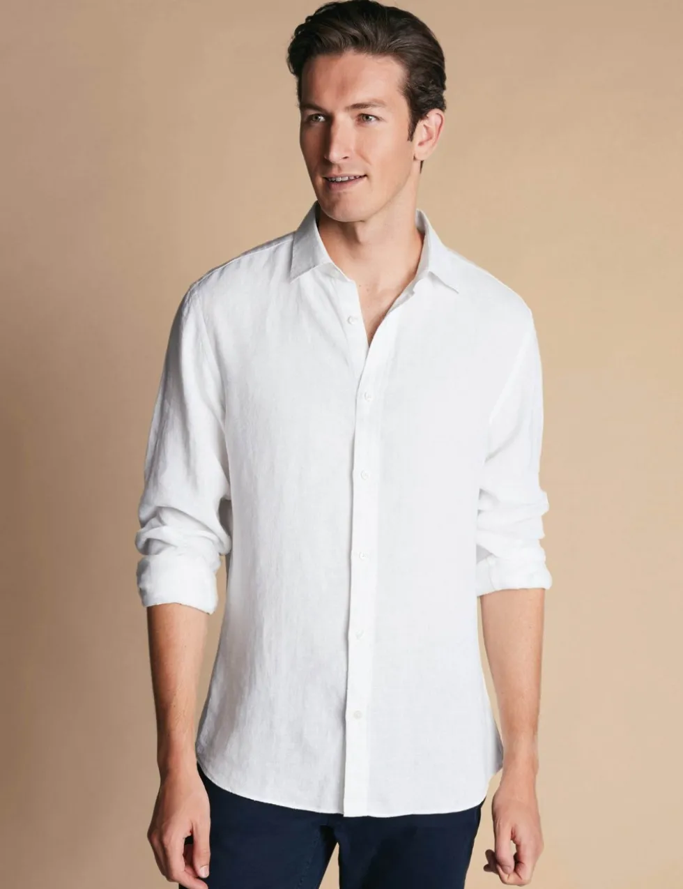 Slim Fit Pure Linen Shirt