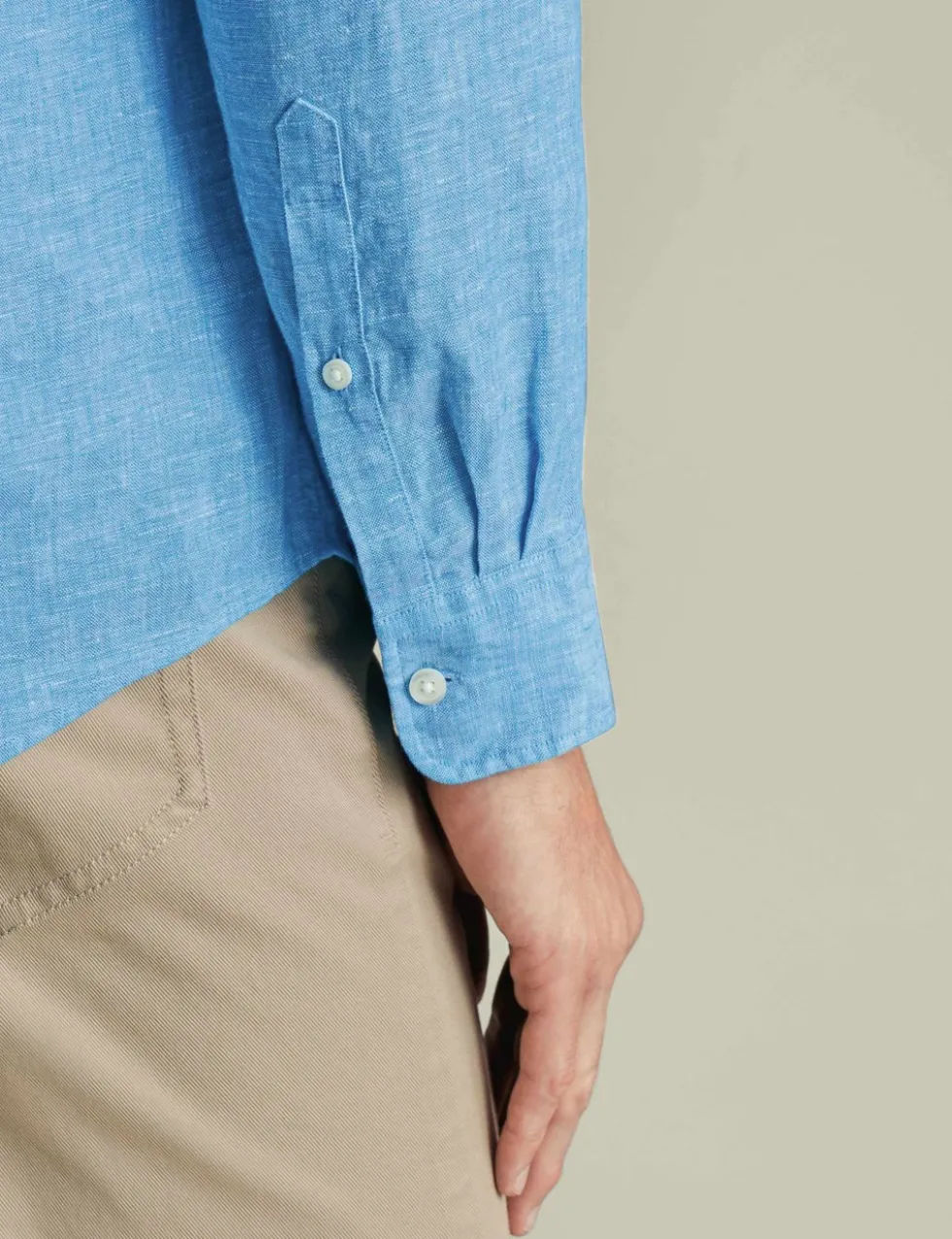Slim Fit Pure Linen Shirt