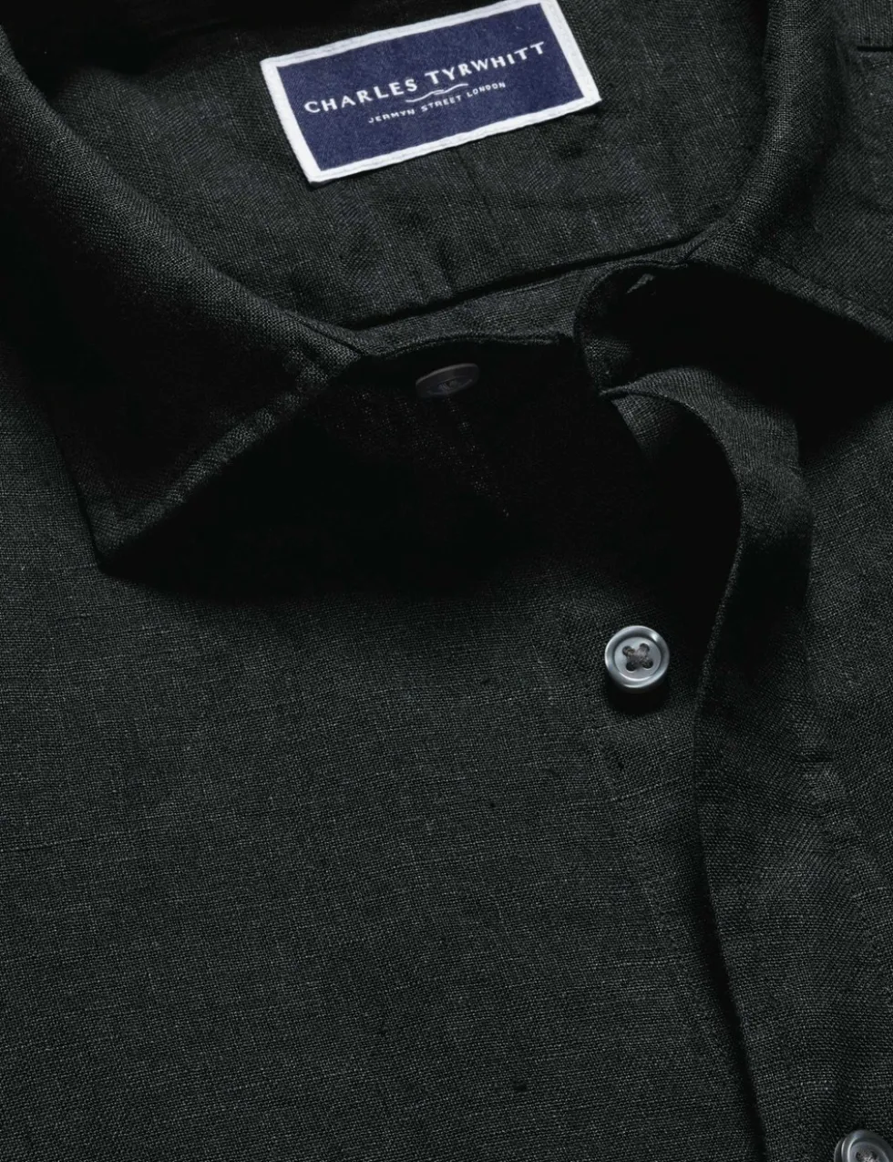 Slim Fit Pure Linen Shirt