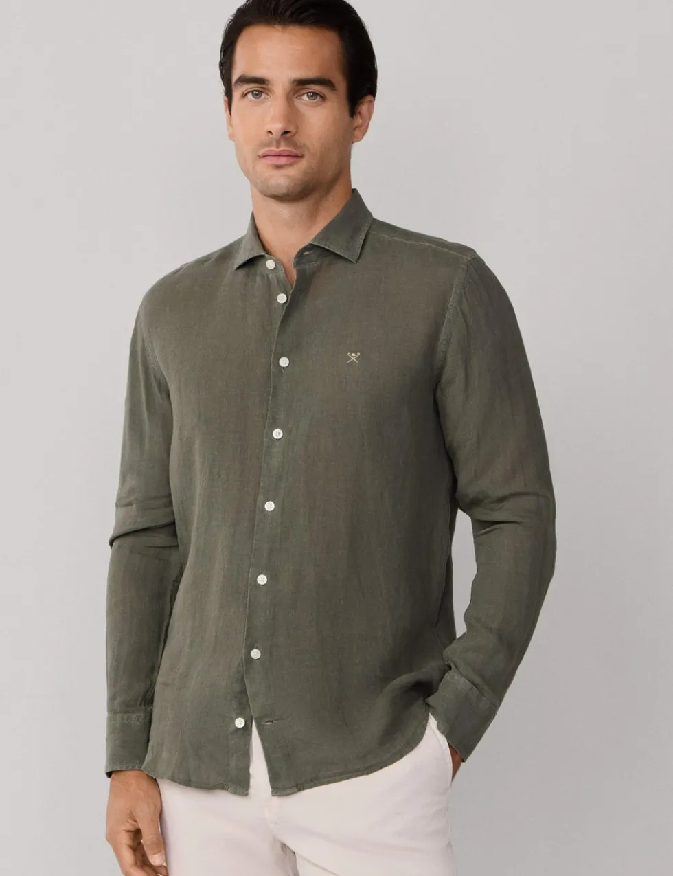 Slim Fit Pure Linen Shirt