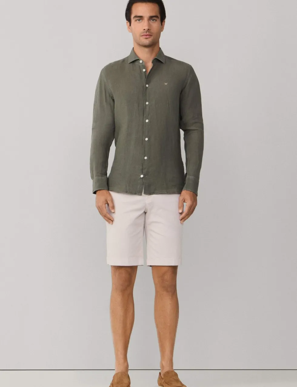Slim Fit Pure Linen Shirt