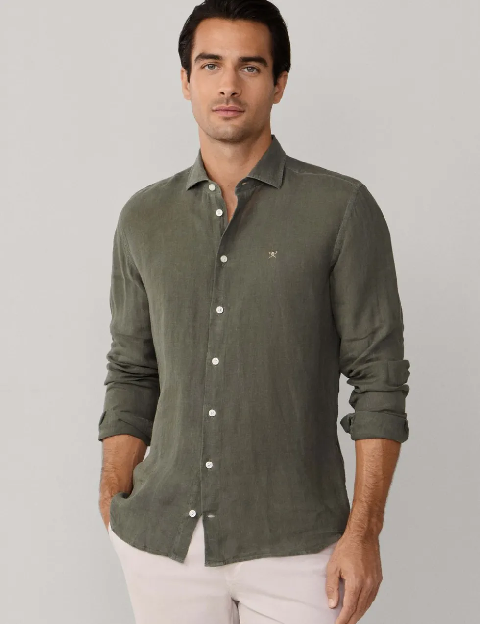 Slim Fit Pure Linen Shirt