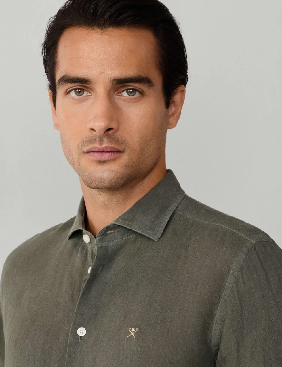 Slim Fit Pure Linen Shirt