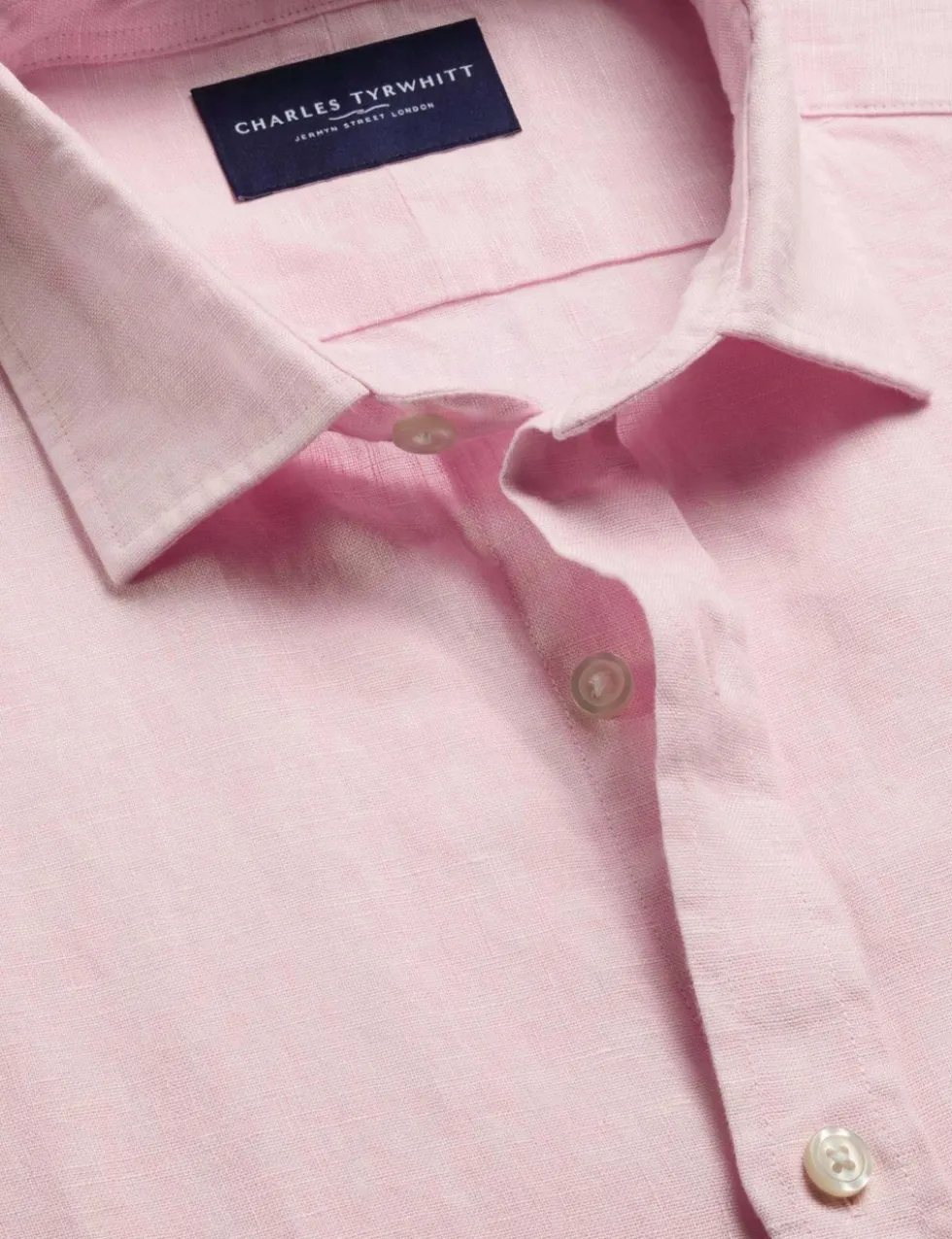 Slim Fit Pure Linen Shirt
