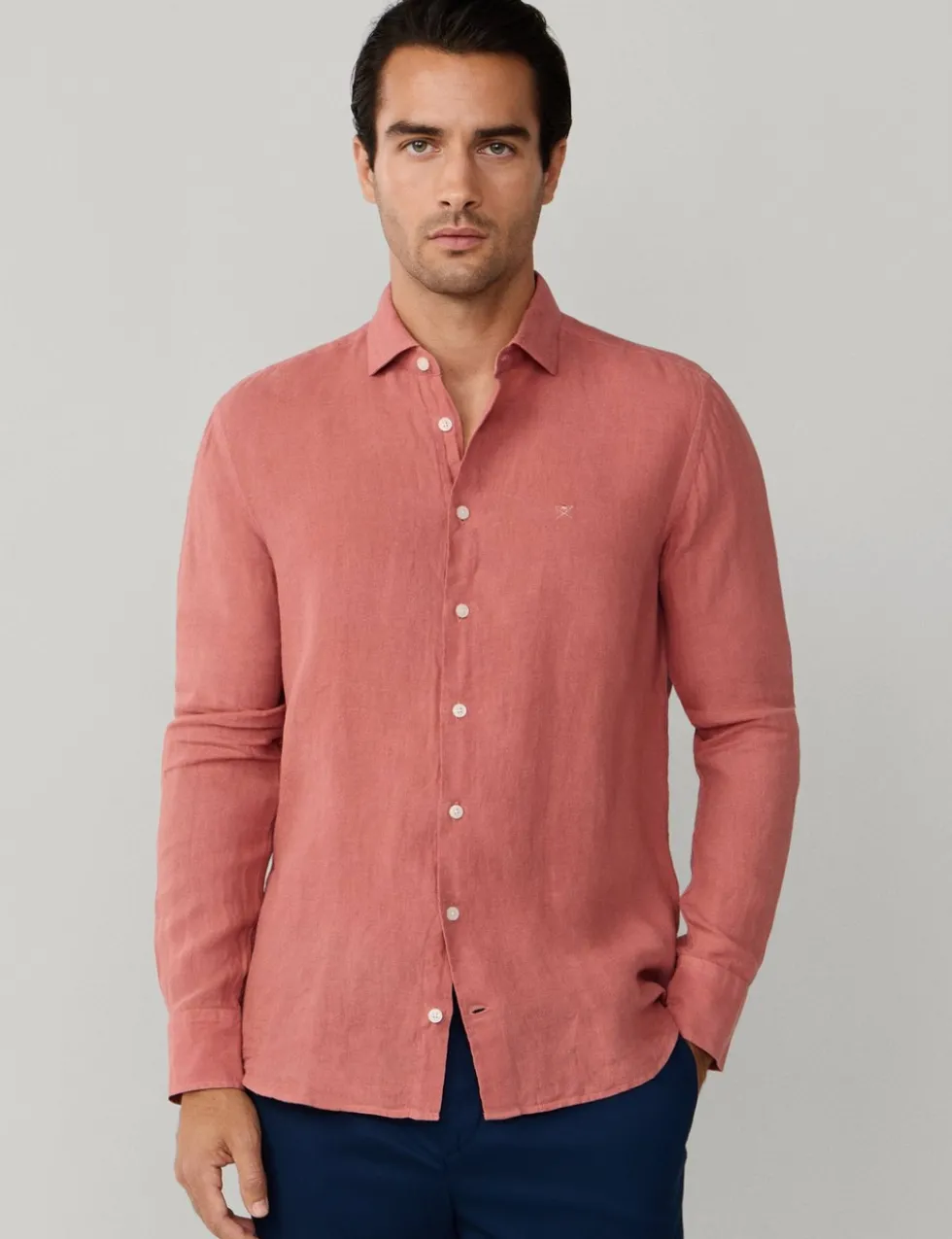 Slim Fit Pure Linen Shirt