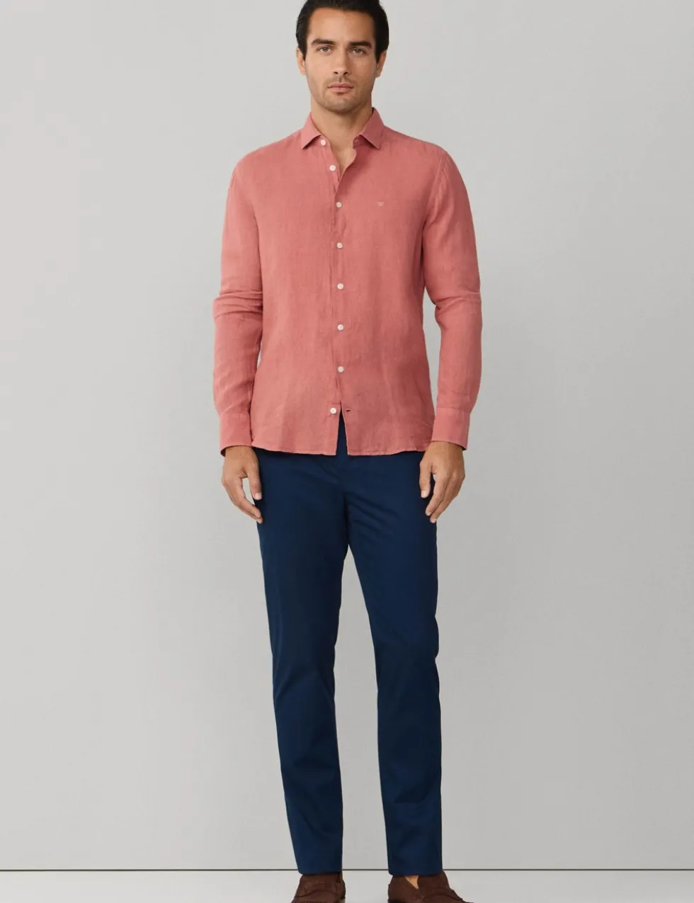 Slim Fit Pure Linen Shirt