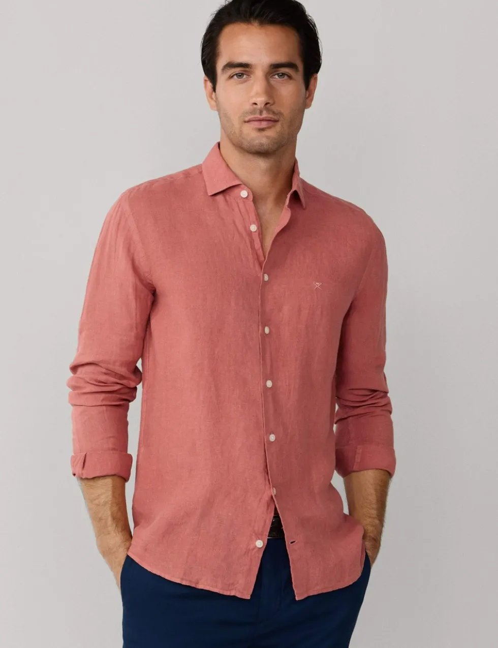 Slim Fit Pure Linen Shirt